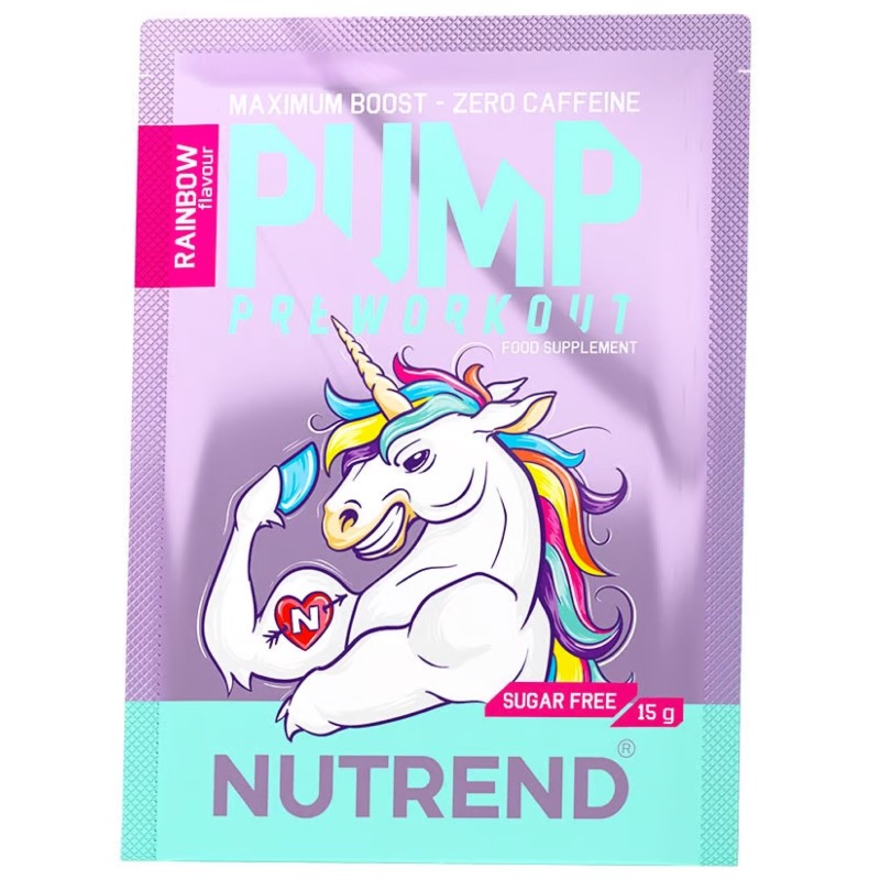 NUTREND Pump Preworkout - 1 bustina da 15 gr PRE ALLENAMENTO