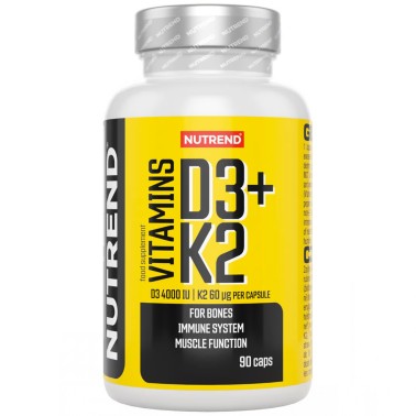 NUTREND Vitamins D3+K2 - 90 caps VITAMINE