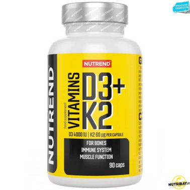 NUTREND Vitamins D3+K2 - 90 caps VITAMINE