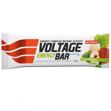 NUTREND Voltage Energy Bar - 1 barretta da 65 gr BARRETTE ENERGETICHE