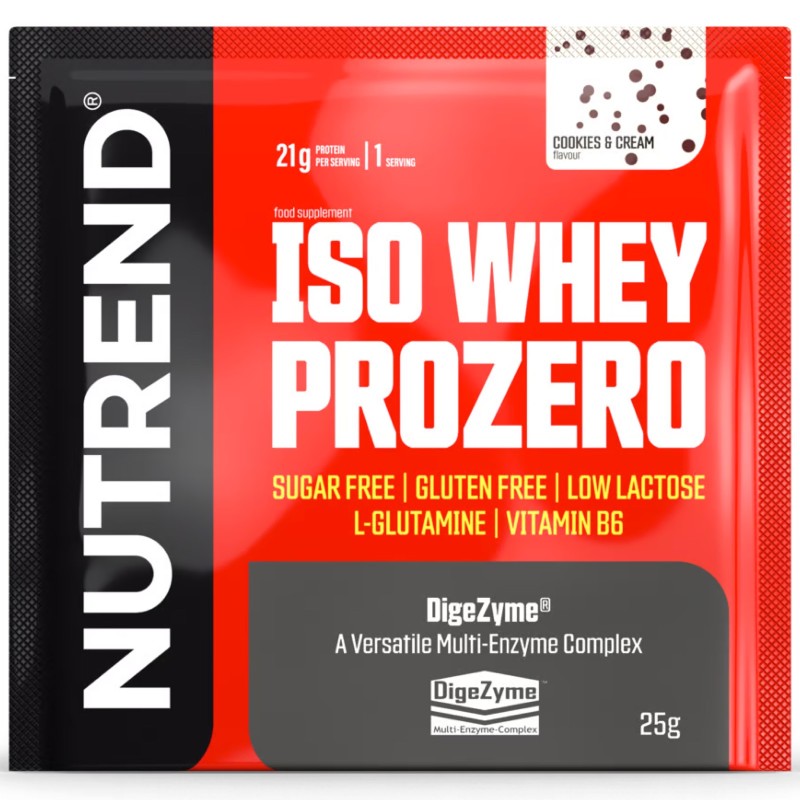 NUTREND Iso Whey ProZero - 1 bustina da 25 gr PROTEINE