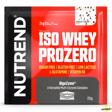 NUTREND Iso Whey ProZero - 1 bustina da 25 gr PROTEINE