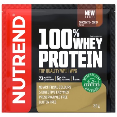 NUTREND 100% Whey Protein - 1 bustina da 30 gr PROTEINE