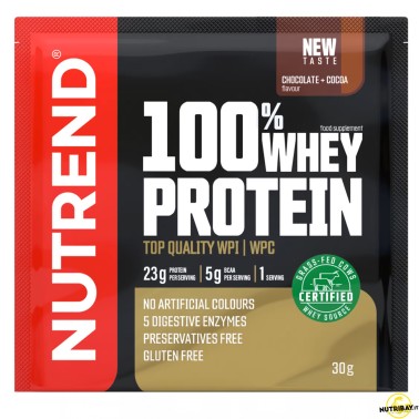 NUTREND 100% Whey Protein - 1 bustina da 30 gr PROTEINE