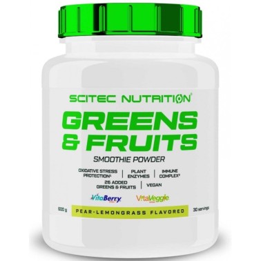 Scitec Nutrition Greens & Fruits - 600 gr VITAMINE