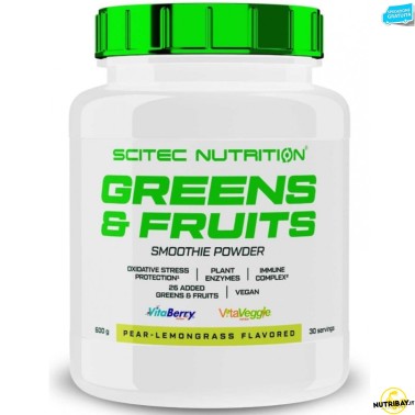 Scitec Nutrition Greens & Fruits - 600 gr VITAMINE