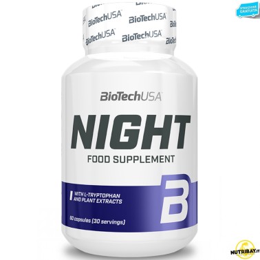 Biotech Usa Night - 60 caps BENESSERE-SALUTE