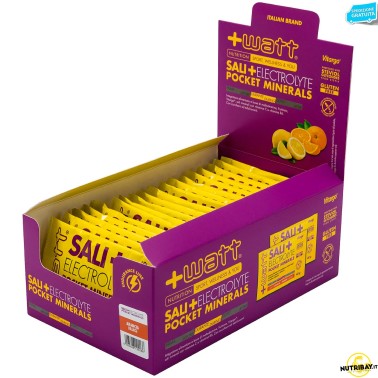 +Watt Sali+ Electrolyte Pocket Minerals - 18 bustine da 40 gr SALI MINERALI