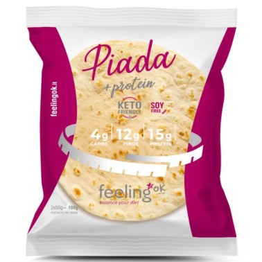 Feeling OK - Start1 - 2 Piada da 50 gr piadina Proteica AVENE - ALIMENTI PROTEICI