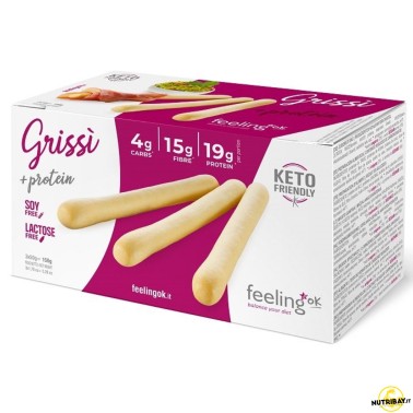 Feeling OK - Start 1 - Grissino 3x 50 gr AVENE - ALIMENTI PROTEICI