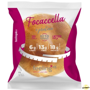 Feeling OK - Start1 - 1 Focaccella da 80 gr AVENE - ALIMENTI PROTEICI