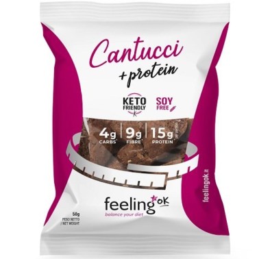 Feeling OK - Start 1 - Cantucci 1 x 50 gr AVENE - ALIMENTI PROTEICI