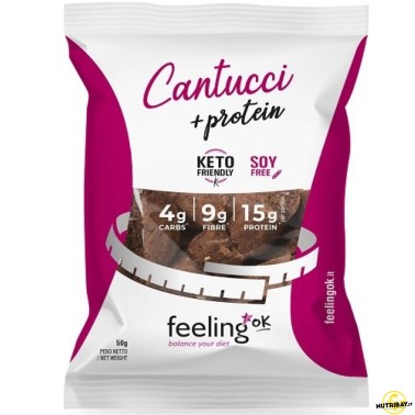 Feeling OK - Start 1 - Cantucci 1 x 50 gr AVENE - ALIMENTI PROTEICI