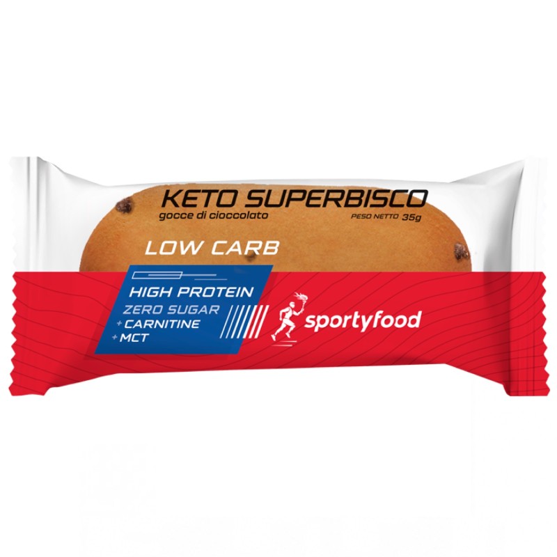 Sportyfood Keto Superbisco - 1 biscotto da 35 gr AVENE - ALIMENTI PROTEICI
