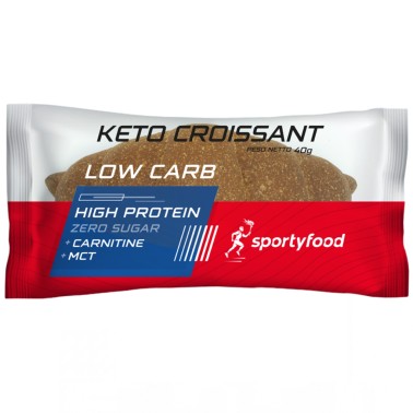 Sportyfood Keto Croissant Classico - 1 croissant da 40 gr AVENE - ALIMENTI PROTEICI