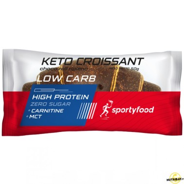 Sportyfood Keto Croissant Ripieno - 1 croissant da 50 gr AVENE - ALIMENTI PROTEICI