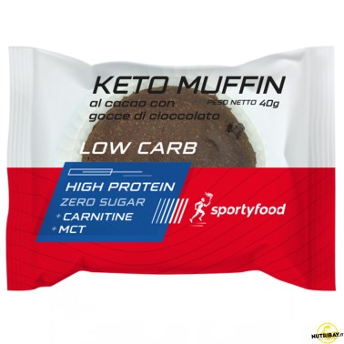 Sportyfood Keto Muffin - 1 muffin da 40 gr AVENE - ALIMENTI PROTEICI