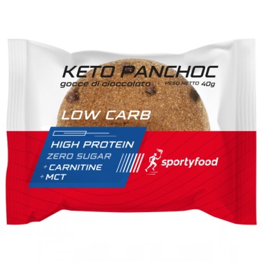 Sportyfood Keto Panchoc - 1 panino da 40 gr AVENE - ALIMENTI PROTEICI