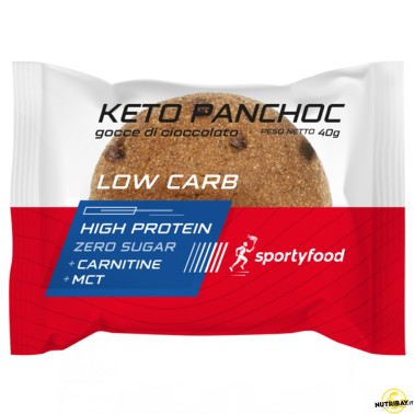 Sportyfood Keto Panchoc - 1 panino da 40 gr AVENE - ALIMENTI PROTEICI