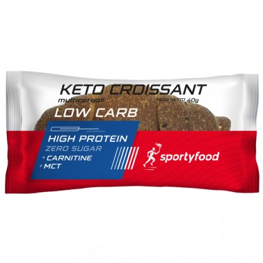 Sportyfood Keto Croissant Multicereali - 1 croissant da 40 gr AVENE - ALIMENTI PROTEICI