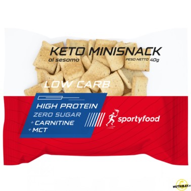 Sportyfood Keto Minisnack - 40 gr AVENE - ALIMENTI PROTEICI