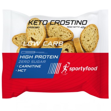 Sportyfood Keto Crostino - 40 gr AVENE - ALIMENTI PROTEICI