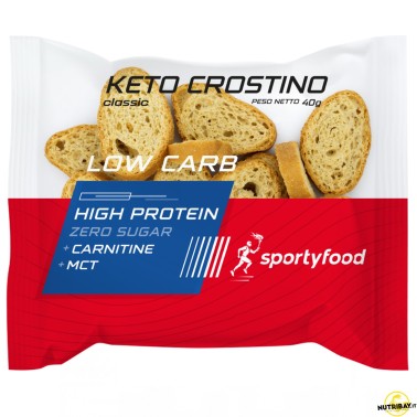 Sportyfood Keto Crostino - 40 gr AVENE - ALIMENTI PROTEICI