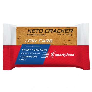 Sportyfood Keto Cracker - 40 gr AVENE - ALIMENTI PROTEICI