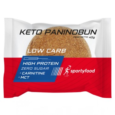 Sportyfood Keto Paninobun - 1 panino da 40 gr AVENE - ALIMENTI PROTEICI
