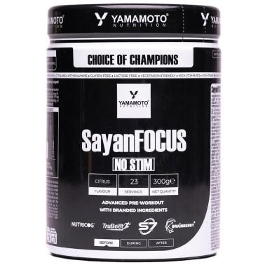 Yamamoto Nutrition SayanFocus No Stim - 300 gr PRE ALLENAMENTO