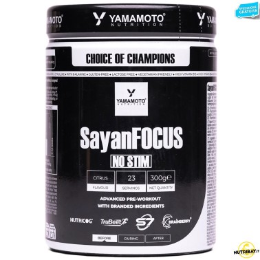 Yamamoto Nutrition SayanFocus No Stim - 300 gr PRE ALLENAMENTO