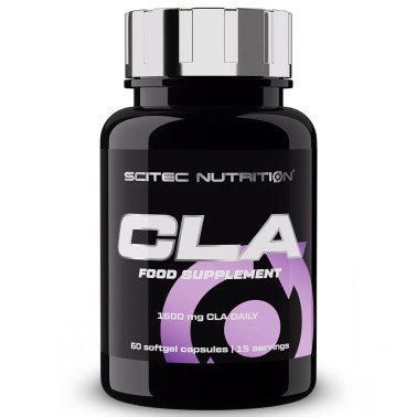 SCITEC NUTRITION CLA 60 cps. Acido Linoleico Coniugato Brucia Grassi con Cartamo BRUCIA GRASSI TERMOGENICI