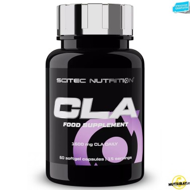 SCITEC NUTRITION CLA 60 cps. Acido Linoleico Coniugato Brucia Grassi con Cartamo BRUCIA GRASSI TERMOGENICI