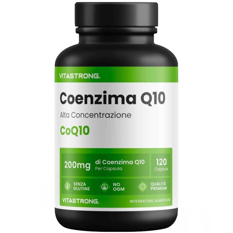 Vitastrong Coenzima Q10 - 120 caps BENESSERE-SALUTE