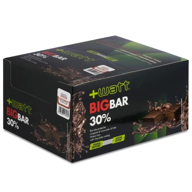 The Big Bar +Watt 20 Barrette Proteiche 80 gr. BARRETTE ENERGETICHE