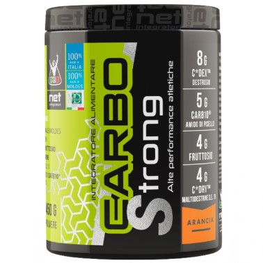 Net Integratori Carbo Strong - 450 gr CARBOIDRATI - ENERGETICI