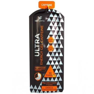 Keforma Ultra Energy Gel Caffeine - 1 gel da 68 gr CARBOIDRATI - ENERGETICI