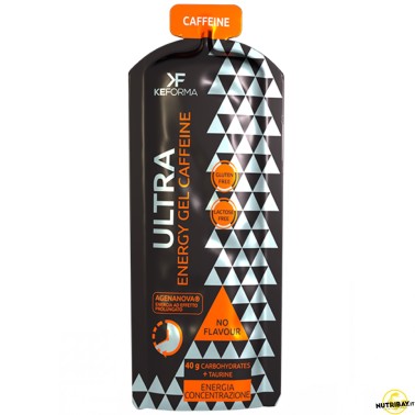 Keforma Ultra Energy Gel Caffeine - 1 gel da 68 gr CARBOIDRATI - ENERGETICI