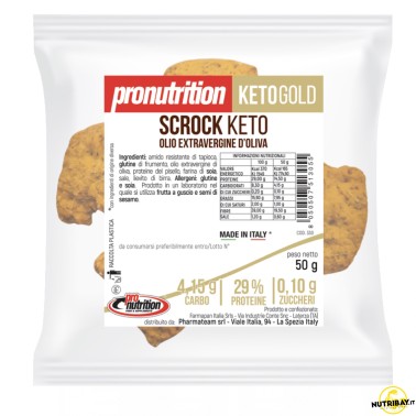 Pronutrition Scrock Keto Olio Extravergine d'Oliva - 50 gr AVENE - ALIMENTI PROTEICI