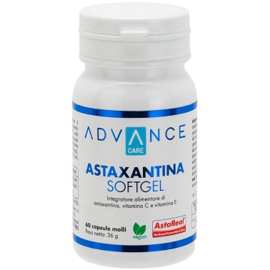 Advance Care Astaxantina Softgel - 60 caps molli BENESSERE-SALUTE