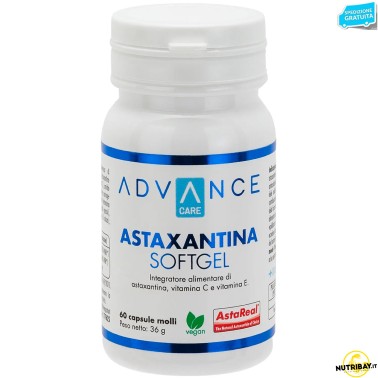 Advance Care Astaxantina Softgel - 60 caps molli BENESSERE-SALUTE
