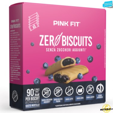 Pink Fit Zero Biscuits - 5 biscotti da 25 gr AVENE - ALIMENTI PROTEICI