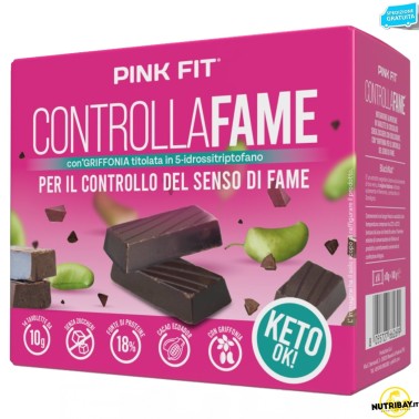 Pink Fit Controlla Fame - 14 tavolette da 10 gr BARRETTE ENERGETICHE