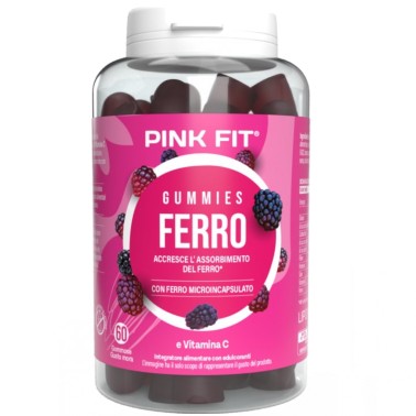 Pink Fit Gummies Ferro - 60 gommose BENESSERE-SALUTE