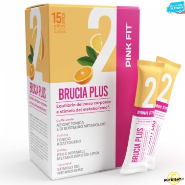 Pink Fit Brucia Plus - 15 stick da 10 ml BRUCIA GRASSI TERMOGENICI