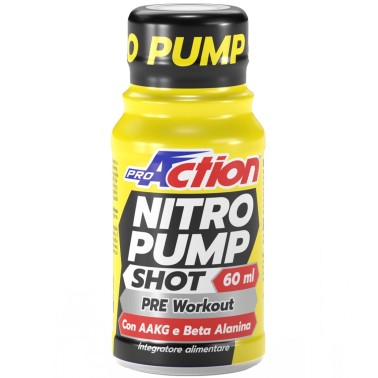 Proaction Nitro Pump Shot - 1 shot da 60ml PRE ALLENAMENTO