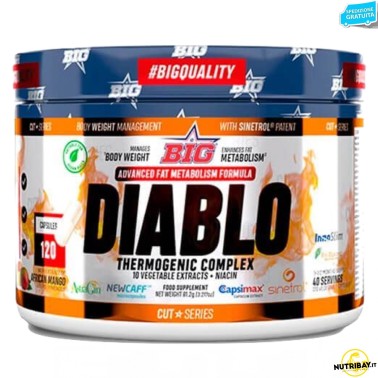 Big Diablo Thermogenic Complex - 120 caps BRUCIA GRASSI TERMOGENICI