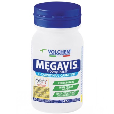 Volchem Megavis 1100 mg - 30 cpr CARNITINA