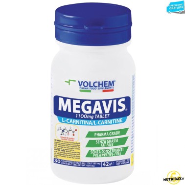 Volchem Megavis 1100 mg - 30 cpr CARNITINA