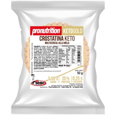 Pronutrition Crostatina Keto Multicereali Alla Mela - 1 crostata da 50 gr AVENE - ALIMENTI PROTEICI